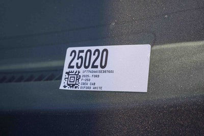2025 Ford F-250SD XL UTILITY BODY