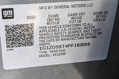 2023 Chevrolet Malibu LT 1LT