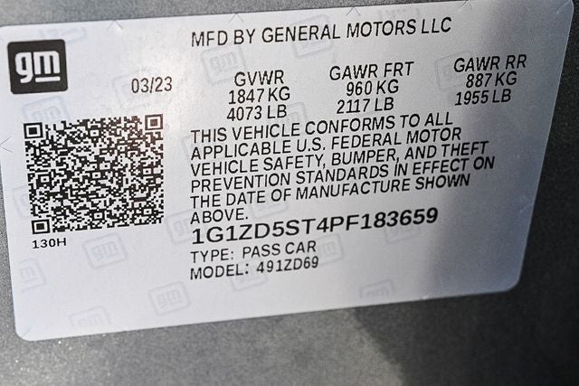 2023 Chevrolet Malibu LT 1LT