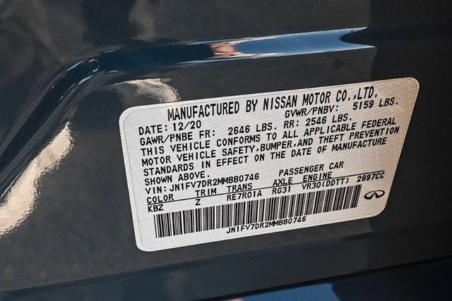 2021 INFINITI Q50 Red Sport 400
